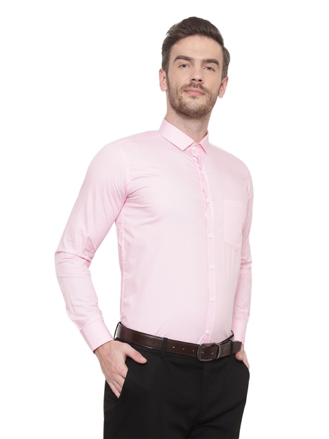 

Srey trends Men Pink Comfort Pure Cotton Formal Shirt