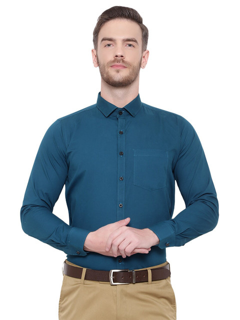 

Srey trends Men Blue Comfort Formal Shirt