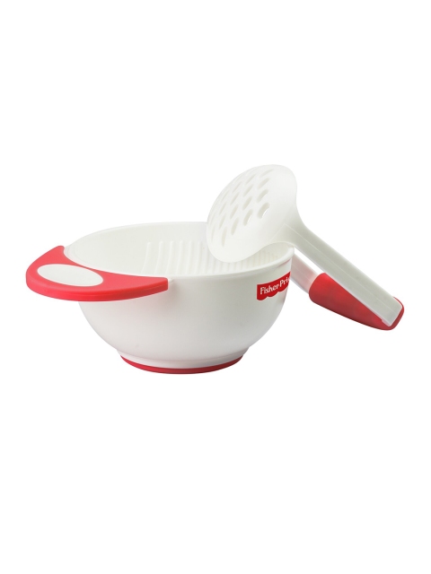 

Fisher-Price Red Baby Food Mash And Serve Bowl Set