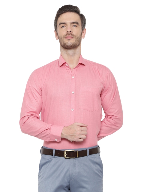

Srey trends Men Pink Comfort Formal Shirt