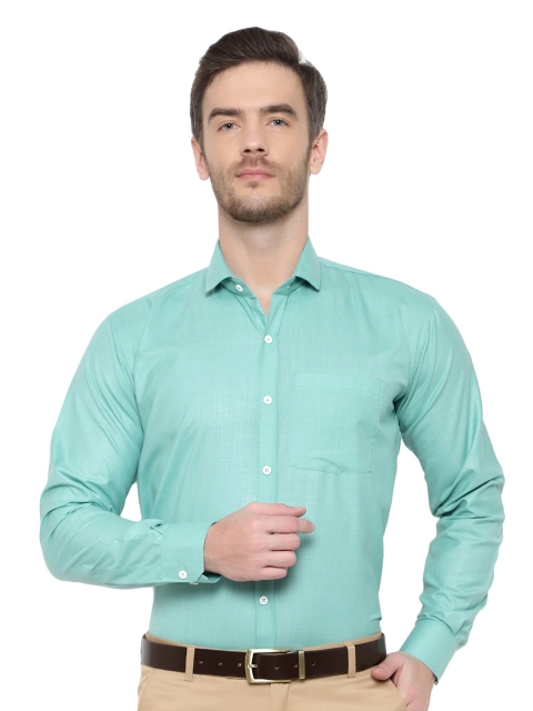 

Srey trends Men Green Comfort Formal Shirt