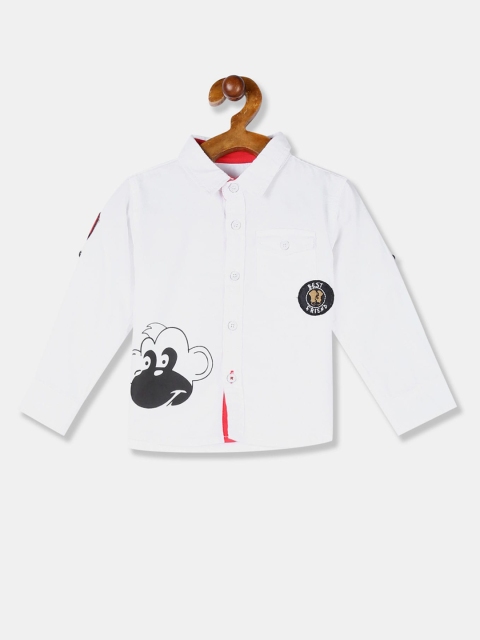

Donuts Boys White Casual Shirt
