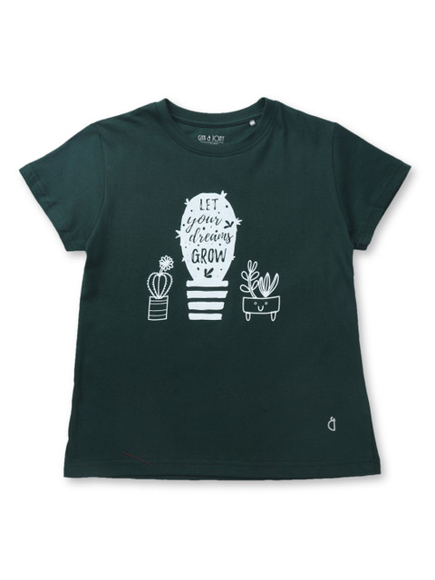 

Gini and Jony Green Print Top