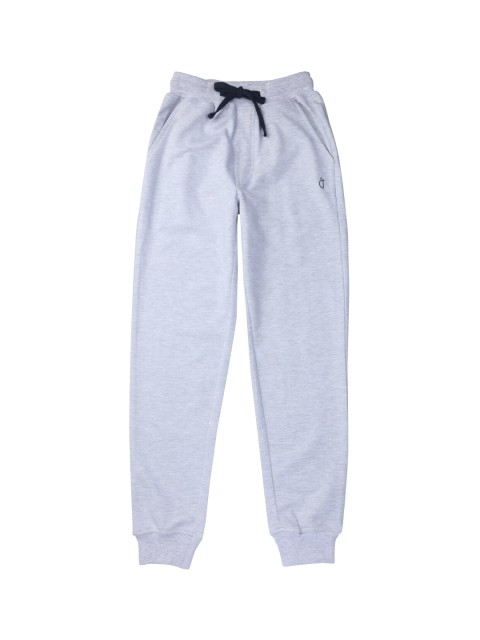 

Gini and Jony Boys Grey Solid Cotton Track Pants