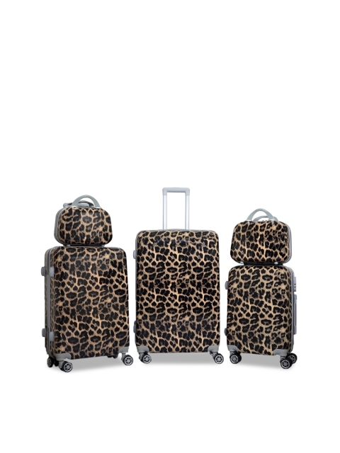 

Polo Class Set of 5 Black Trolley Bag with Vanity Bag