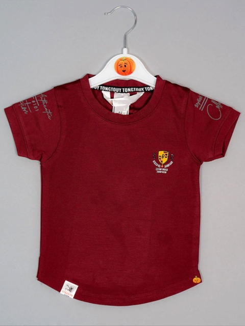 

Mumkins Boys Maroon T-shirt