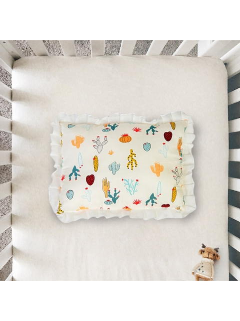 

Baby Moo Kids Off White Cactus Rectangular Pillow