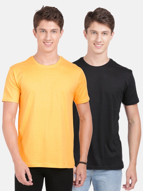 

MASH UNLIMITED Men Assorted Slim Fit T-shirt