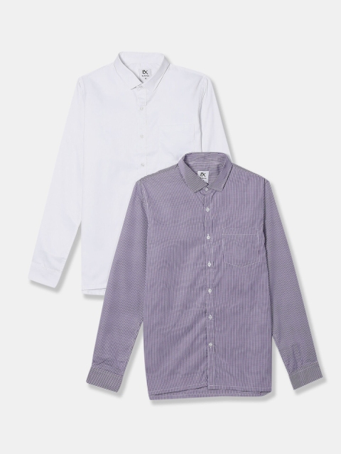 

Excalibur Men Assorted Formal Shirt Pack Of 2