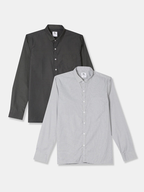 

Excalibur Men Assorted Casual Shirt Pack Of 2