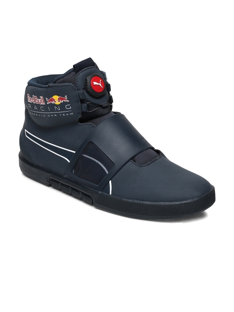 

PUMA Men Black RBR WSSP Disc Mid-Top Sneaker