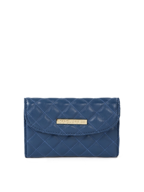 

Sugarush Women Blue Quilted Wallet