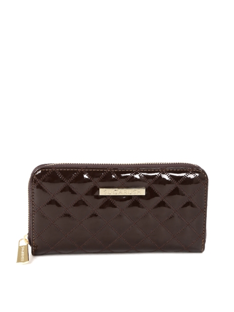 

Sugarush Women Coffee Brown Quilted Wallet