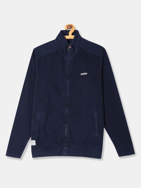 

Newport Men Blue Sweatshirt Front open zip