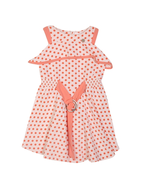 

Tiny Girl Peach-Coloured Dress