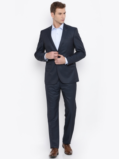 

Raymond Blue Single-Breasted Contemporary Fit Formal Suit