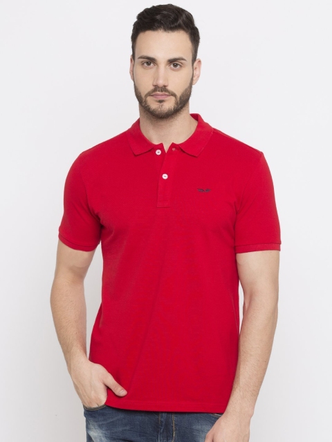 

Status Quo Men Red Polo Collar T-shirt