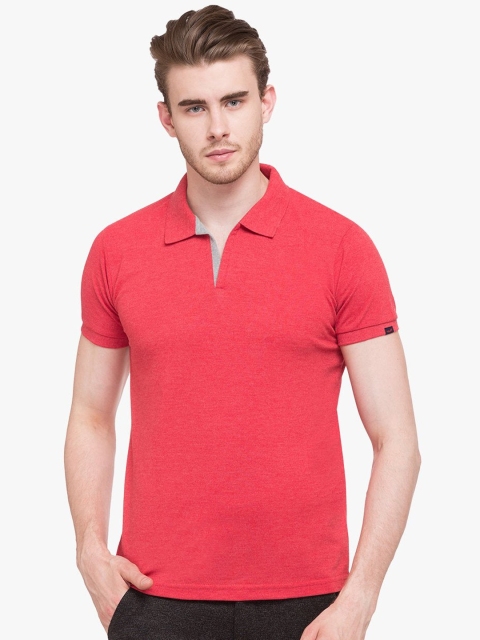 

Status Quo Men Red Polo Collar T-shirt