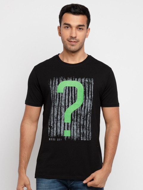 

Status Quo Men Black Printed T-shirt