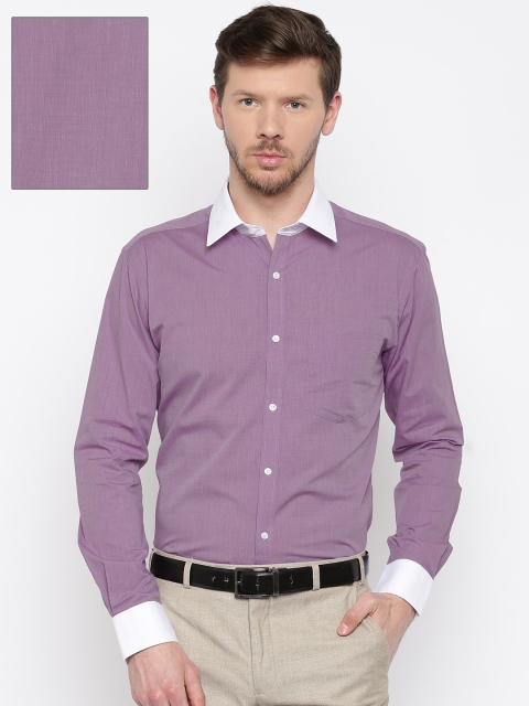 

Park Avenue Men Purple Slim Fit Formal Shirt