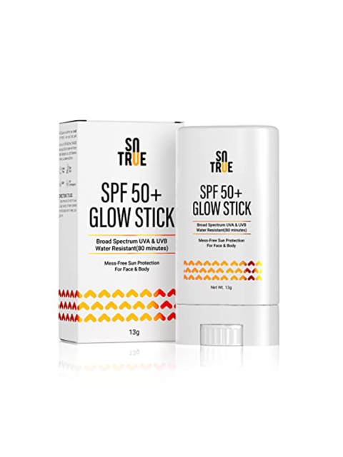 

SOTRUE SPF 50+ Glow Stick Sunscreen - 13 gm, Transparent