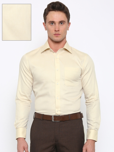 

Raymond Men Beige Contemporary Fit Formal Shirt