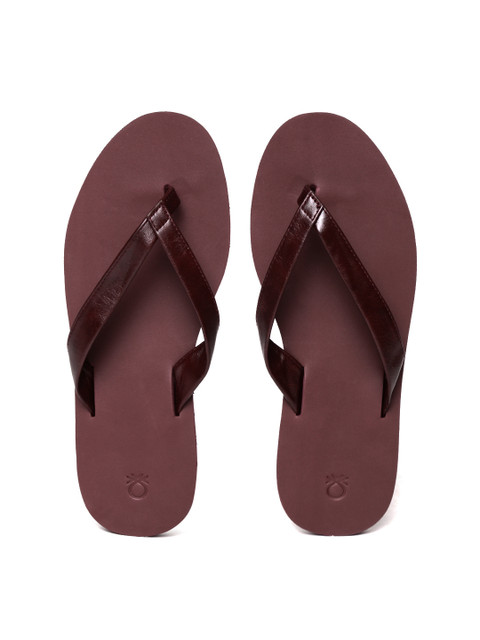 

United Colors of Benetton Men Brown Flip-Flops