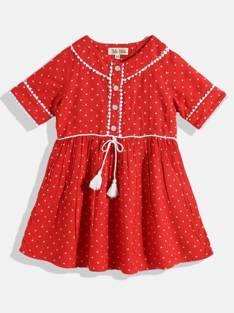 

Bella Moda Red Dress 100% Cotton