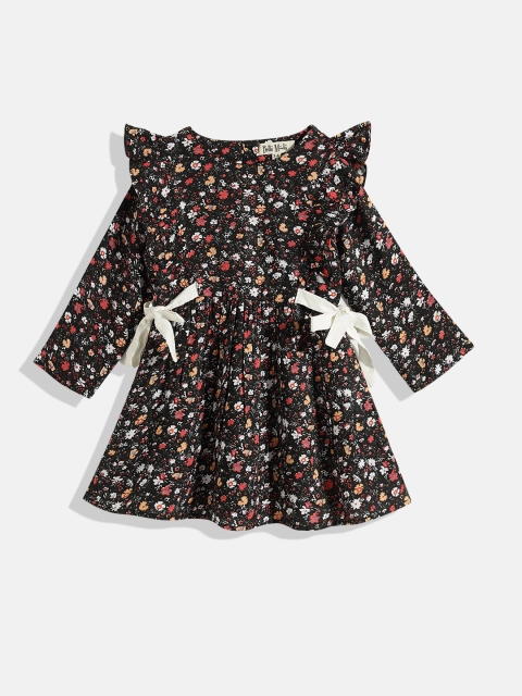 

Bella Moda Black Floral Dress