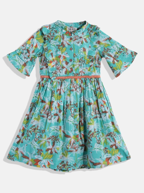 

Bella Moda Green Floral Dress