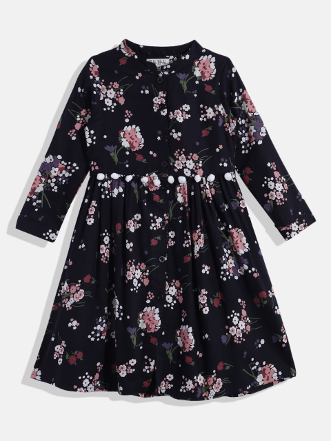 

Bella Moda Black Floral Dress