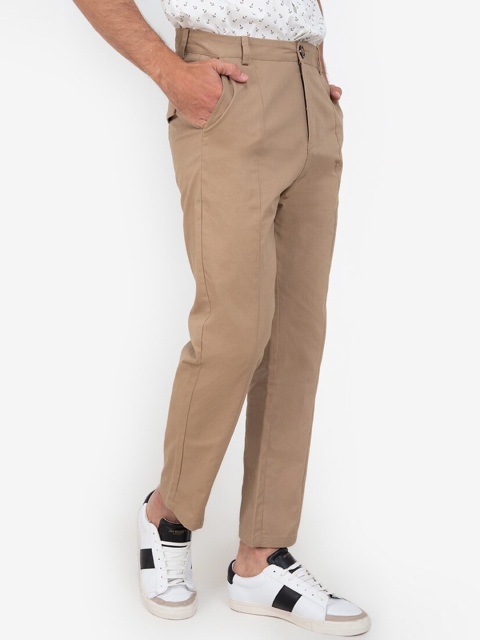 

ZALORA BASICS Men Brown Chinos Trousers