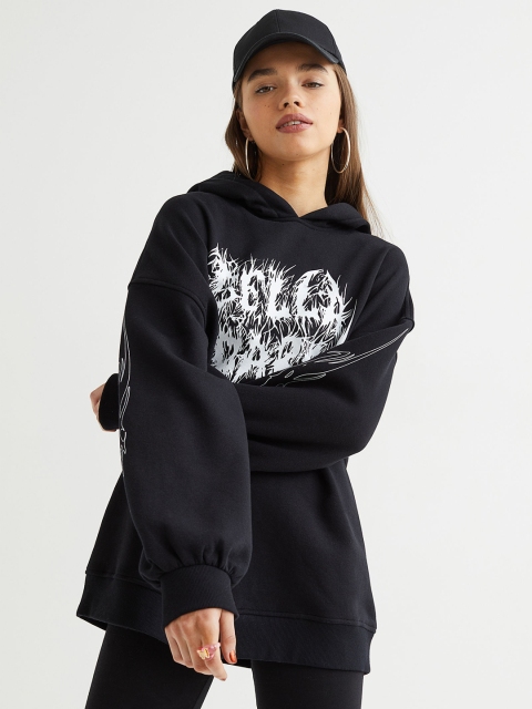 

H&M Black Oversized Hoodie