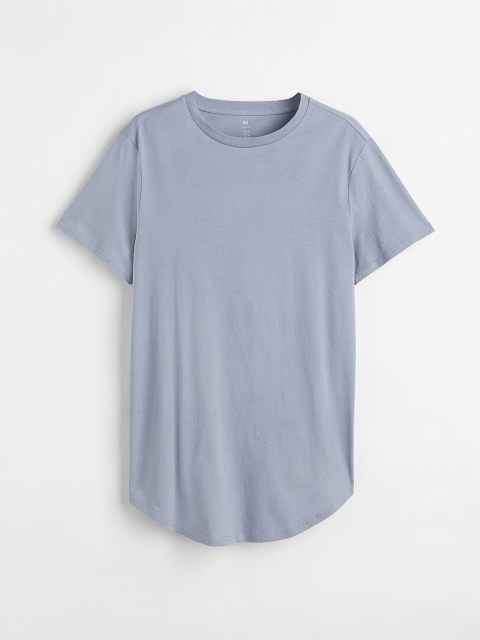 

H&M Grey T-shirt Long Fit