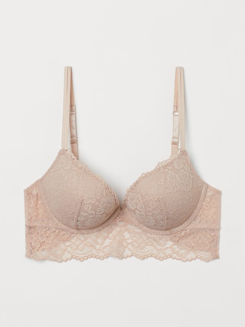 

H&M Beige Super Push-Up Bralette