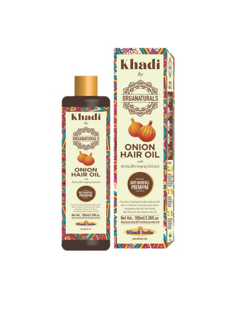 

ORGANATURALS Onion Hair Oil 100ml, Brown