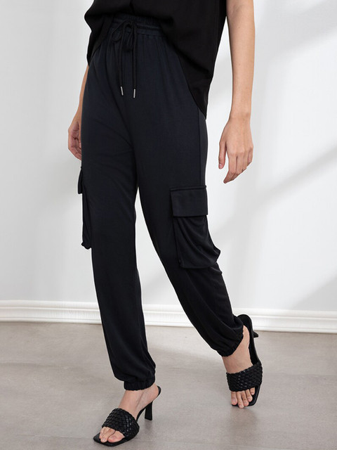 

ORIGIN BY ZALORA Women Black Joggers