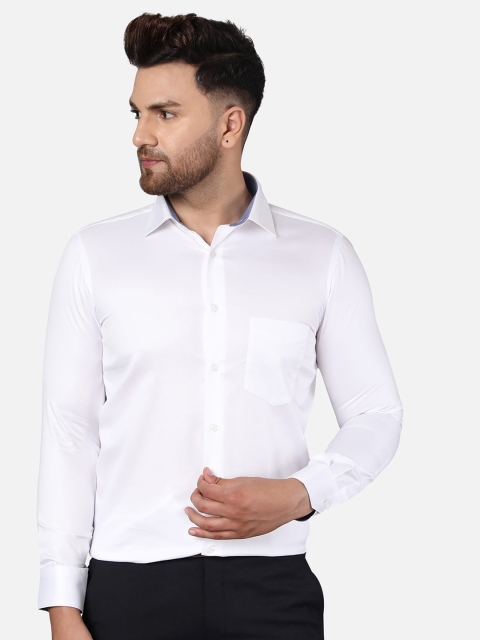 

Callino London Men White Regular Fit Solid Formal Shirt