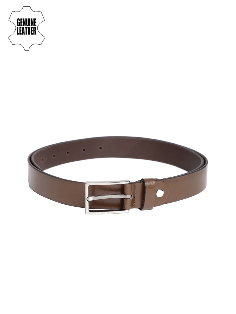 

Peter England Men Brown Genuine Leather Belt