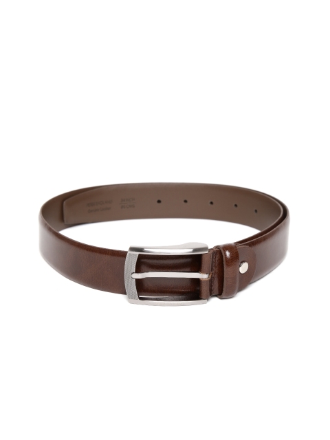 

Peter England Statements Men Brown Genuine Leather Belt