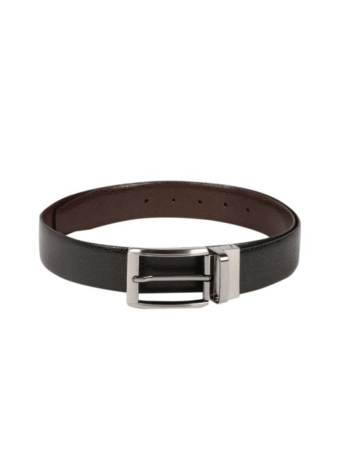 

Peter England Statements Men Brown & Black Reversible Leather Belt