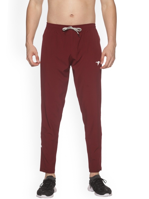 

HPS Sports Men Maroon Solid Track Pants