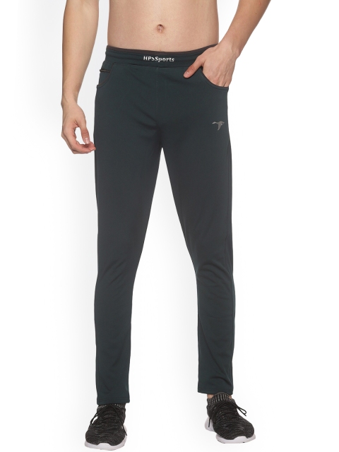 

HPS Sports Men Green Solid Track Pants