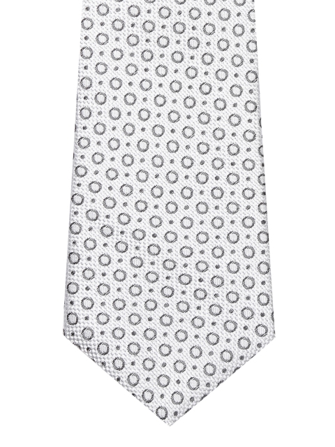 

Peter England Statements Grey Patterned Tie