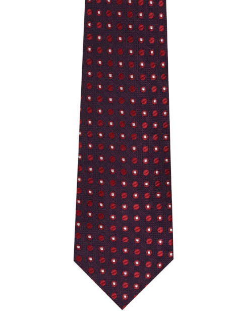 

Peter England Statements Maroon Patterned Tie