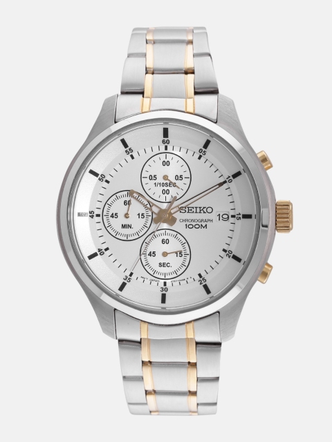 

SEIKO Chronograph Men Off White Analogue watch SKS541P1