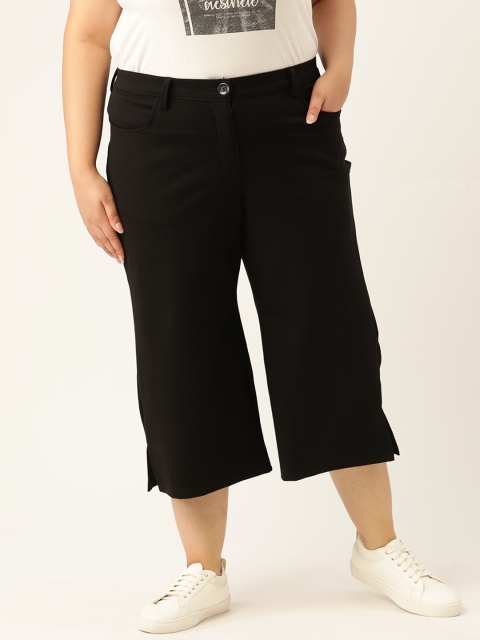 

Revolution Women Plus Size Black Capris
