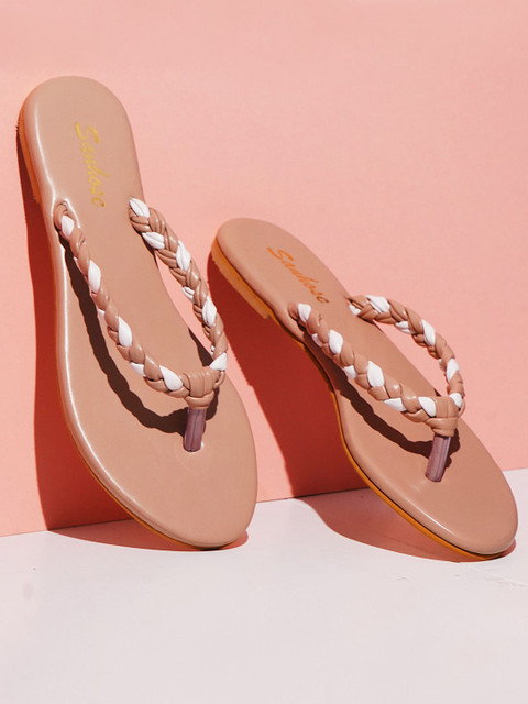 

Sanhose Women Nude-Coloured Flats