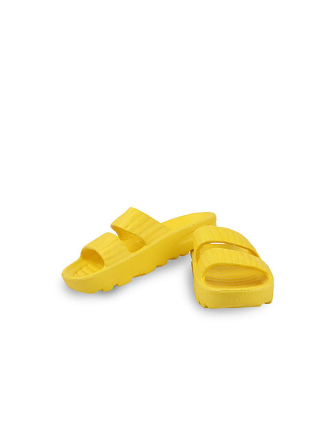 

Try Me Women Yellow Solid Sliders