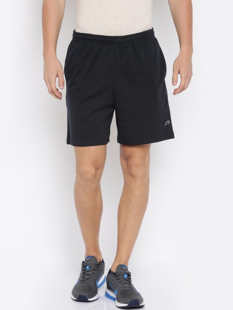 

Proline Active Men Navy Solid Sports Shorts, Navy blue
